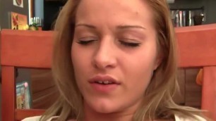 Cute Blonde Spreads Legs For Hot Oral Action And Fuck