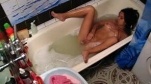 Russian amateur girl in bath 1