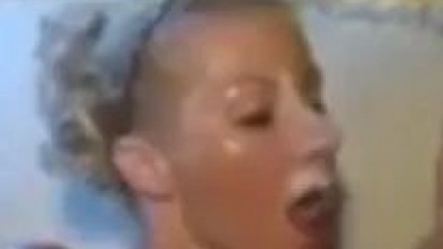 Cumshot in mouth and face lots of sperm