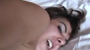 horny brunette amateur anal