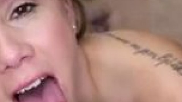 Sexy Blonde Babe Hollie Mack Gives A Blowjob