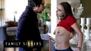 Family Sinners - Laney Grey Does Naughty Things To Her Step Father Tommy Pistol When They Are Alone
