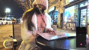 Hubby had me try out my new Toy in Public