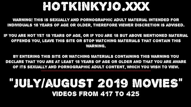 JULY&sol;AUGUST 2019 News at HOTKINKYJO site&colon; extreme anal fisting&comma; prolapse&comma; public nudity&comma; belly bulge
