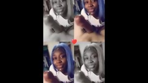Ebony StepSister Wanted to Play in Filter! so she used one to Suck my Long Dick????